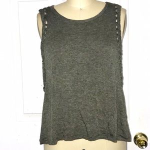 Xhiliration Braided Detail Tank